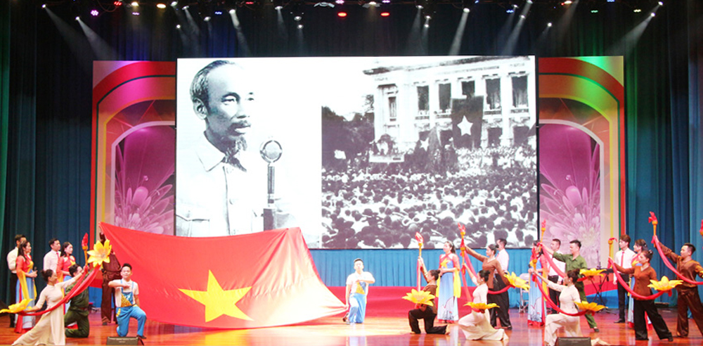 Tiết mục dự thi của tỉnh Bắc Ninh.