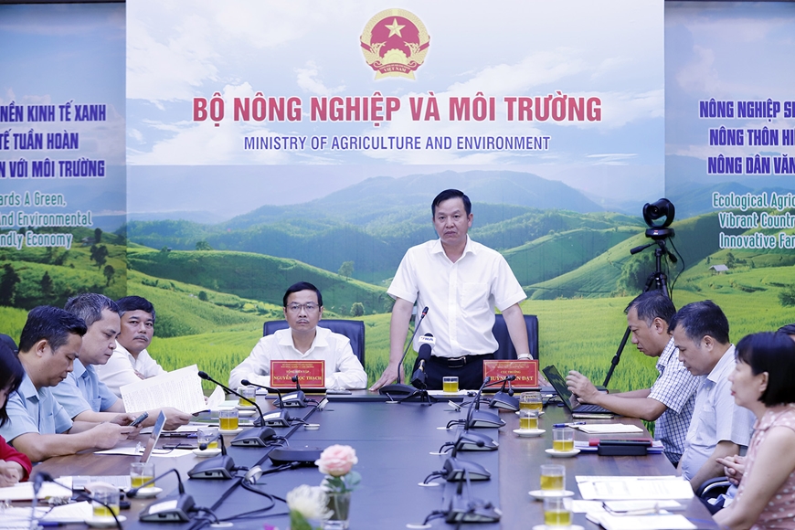 Quang cảnh hội nghị tại điểm cầu TP Hà Nội.