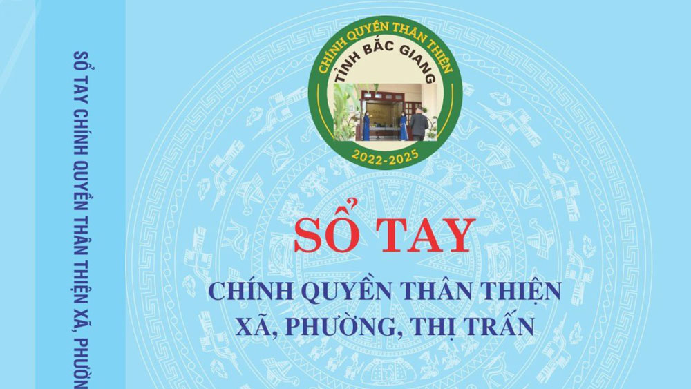 Sổ tay gồm nhiều văn bản hướng dẫn về xây dựng chính quyền thân thiện và thực hiện QCDC ở cơ sở.