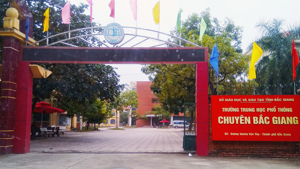 Trường THPT Chuyên Bắc Giang sẽ được cải tạo, nâng cấp nhiều hạng mục trong năm 2024.