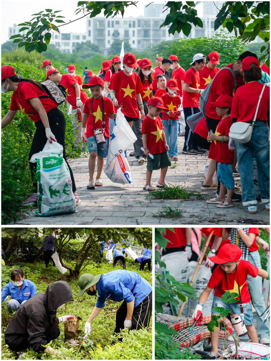 Các chiến dịch thu hút hàng nghìn tình nguyện viên tham gia.