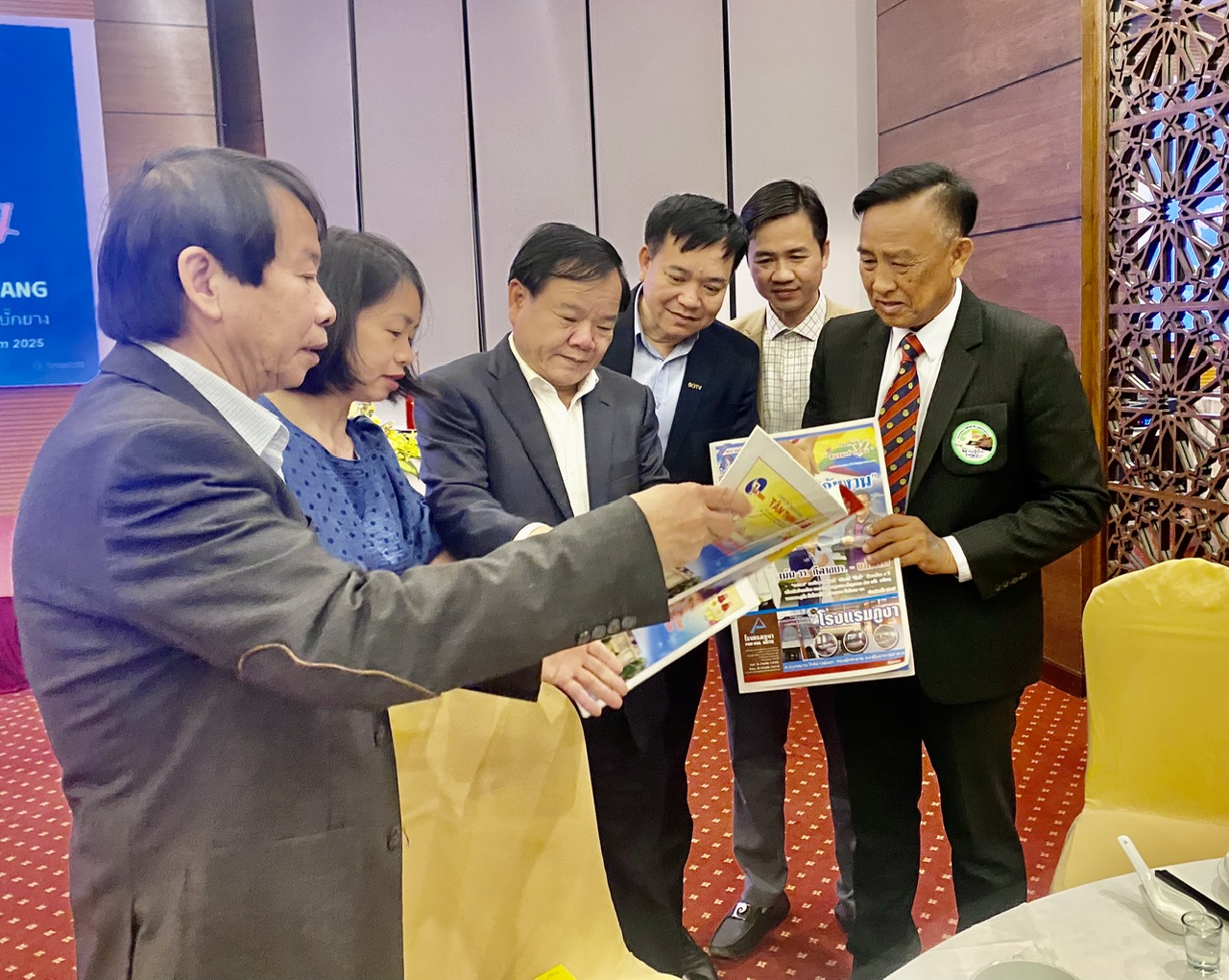 Lãnh đạo Hội Nhà báo tỉnh Bắc Giang và Hội Nhà báo Thái Lan trao đổi nghiệp vụ báo chí