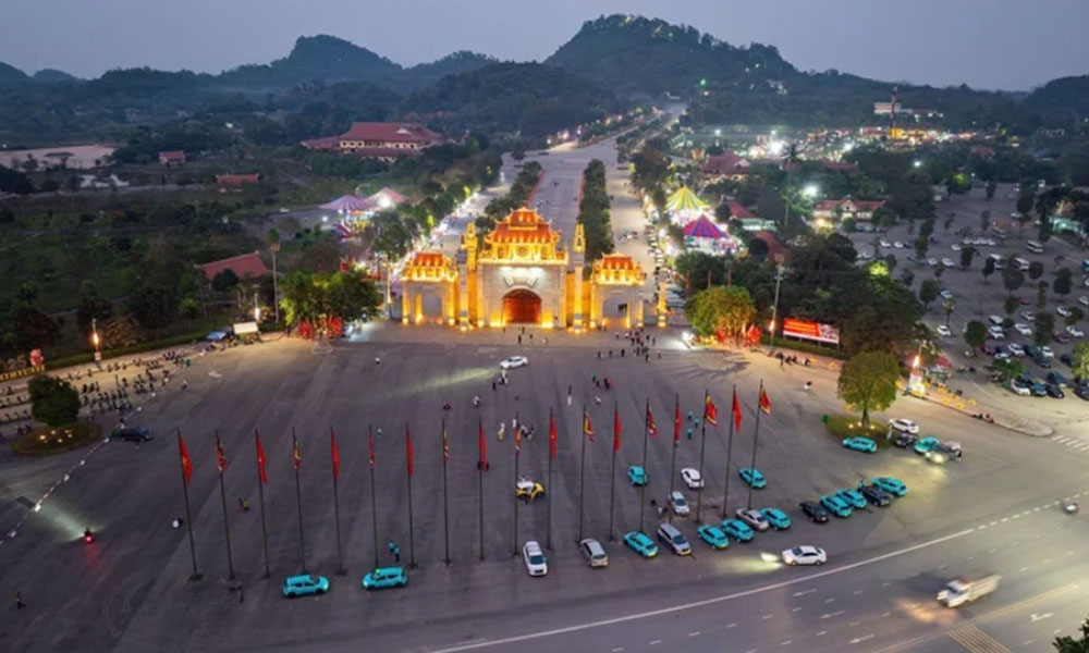 Khu di tích lịch sử đền Hùng nơi diễn ra các hoạt động Giỗ Tổ Hùng Vương và Tuần Văn hóa - Du lịch Đất Tổ năm Ất Tỵ 2025