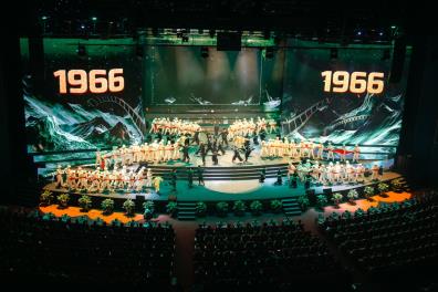 Chương trình nghệ thuật “80 năm – Vì an ninh Tổ quốc”, bản hùng ca về lòng trung thành, trí tuệ và sự hy sinh thầm lặng. Ảnh: PV/Báo Tin tức và Dân tộc