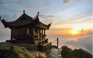 Chùa Đồng Yên Tử, Quảng Ninh. Ảnh: Đoàn Hưng