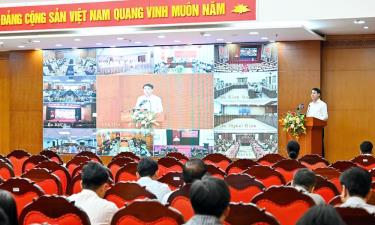 
Ủy ban Kiểm tra Trung ương tổ chức hội nghị trực tuyến quán triệt các văn bản mới về công tác kiểm tra, giám sát, thi hành kỷ luật đảng.