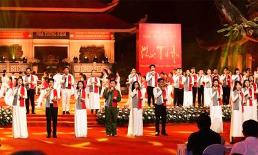 Tiết mục văn nghệ trong chương trình.