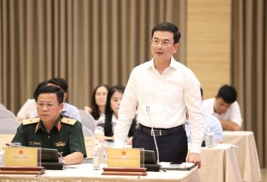 Phó thống đốc Phạm Thanh Hà phát biểu.