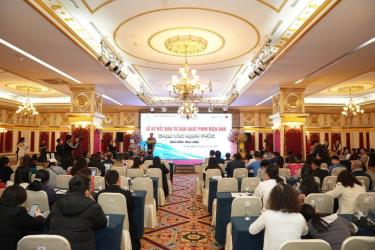 Toàn cảnh lễ ký kết hợp tác đầu tư