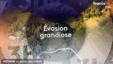 Phóng sự về Sa Pa chiếu trên kênh 2 Truyền hình QUốc gia Pháp (France 2). Ảnh: TTXVN phát