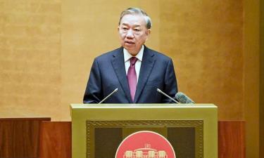 
Tổng Bí thư, Chủ tịch nước Tô Lâm phát biểu chỉ đạo tại điểm cầu Trung ương.