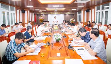 Sở Văn hóa, Thể thao và Du lịch tỉnh Bắc Ninh đã làm việc với các đơn vị liên quan để rà soát tiến độ tổ chức Chuỗi Para Natuh Pickleball Bắc Ninh 2026
