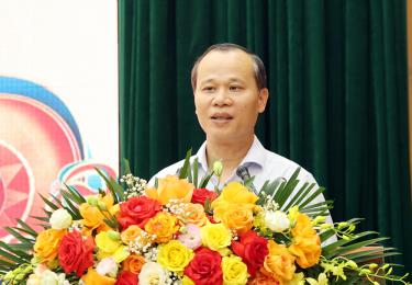Đồng chí Mai Sơn phát biểu.