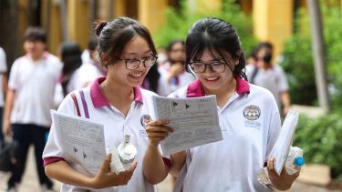 Thí sinh dự thi tốt nghiệp THPT năm 2023 tại TP Hồ Chí Minh (HCM).