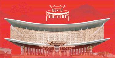 Bộ nhận diện Go to Bắc Ninh trên các nền tảng số.