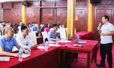 Đồng chí Nguyễn Thế Long, Văn phòng Điều phối Trung ương (Chương trình mục tiêu quốc gia) giới thiệu những điểm mới trong công tác rà soát hộ nghèo, cận nghèo năm 2026.